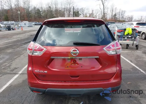 2016 Nissan Rogue S from USA, damaged, VIN KNMAT2MTXGP611215